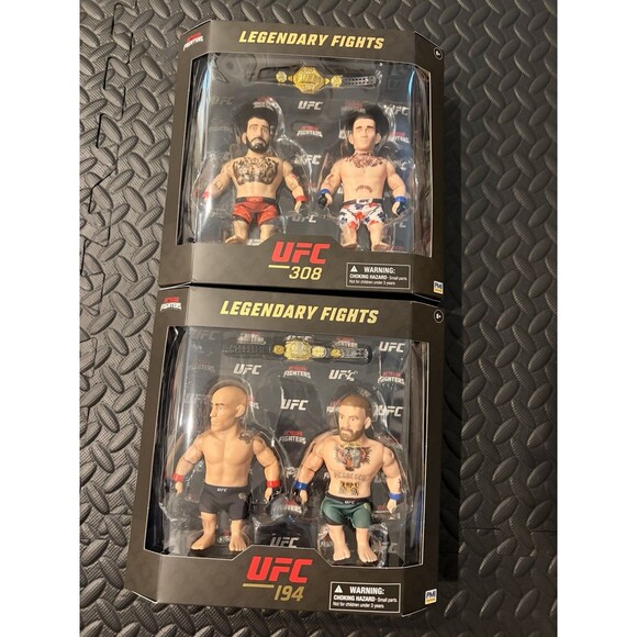 New UFC Octagon Fighters "Legendary Fights" Two Pack UFC MMA Lot of 2 Figures - Picture 1 of 6